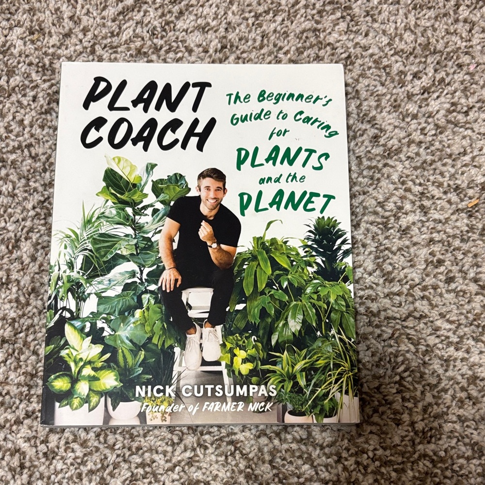 Plant Coach by Nick Cutsumpas - Green & White Cover